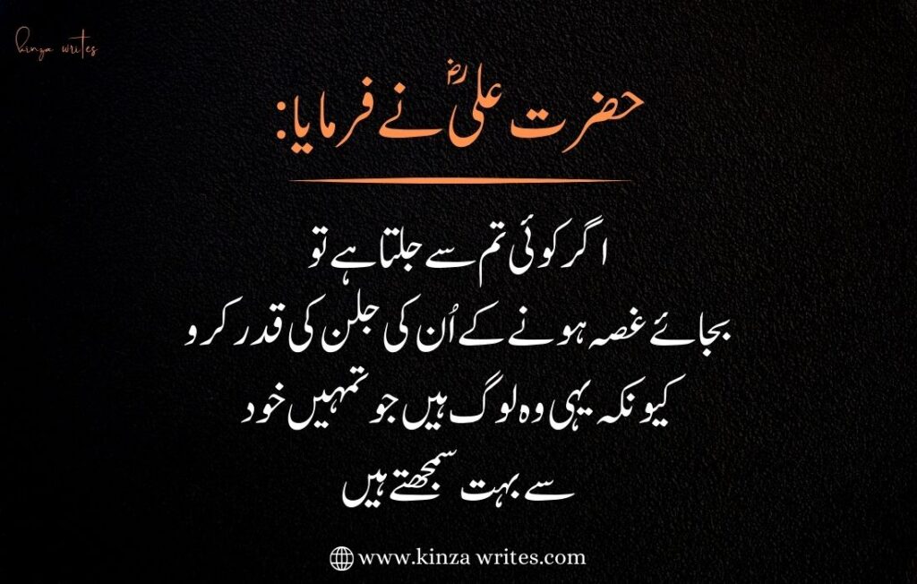 hazrat ali quotes in urdu